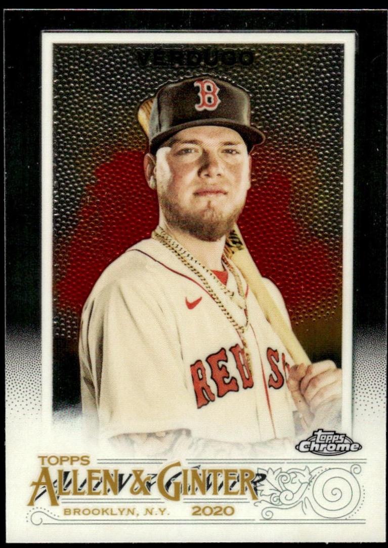 Alex Verdugo #236 2020 Topps Allen & Ginter Chrome Baseball