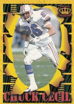 Chuck Cecil #SM66 1996 Pacific Invincible Smash Mouth Football