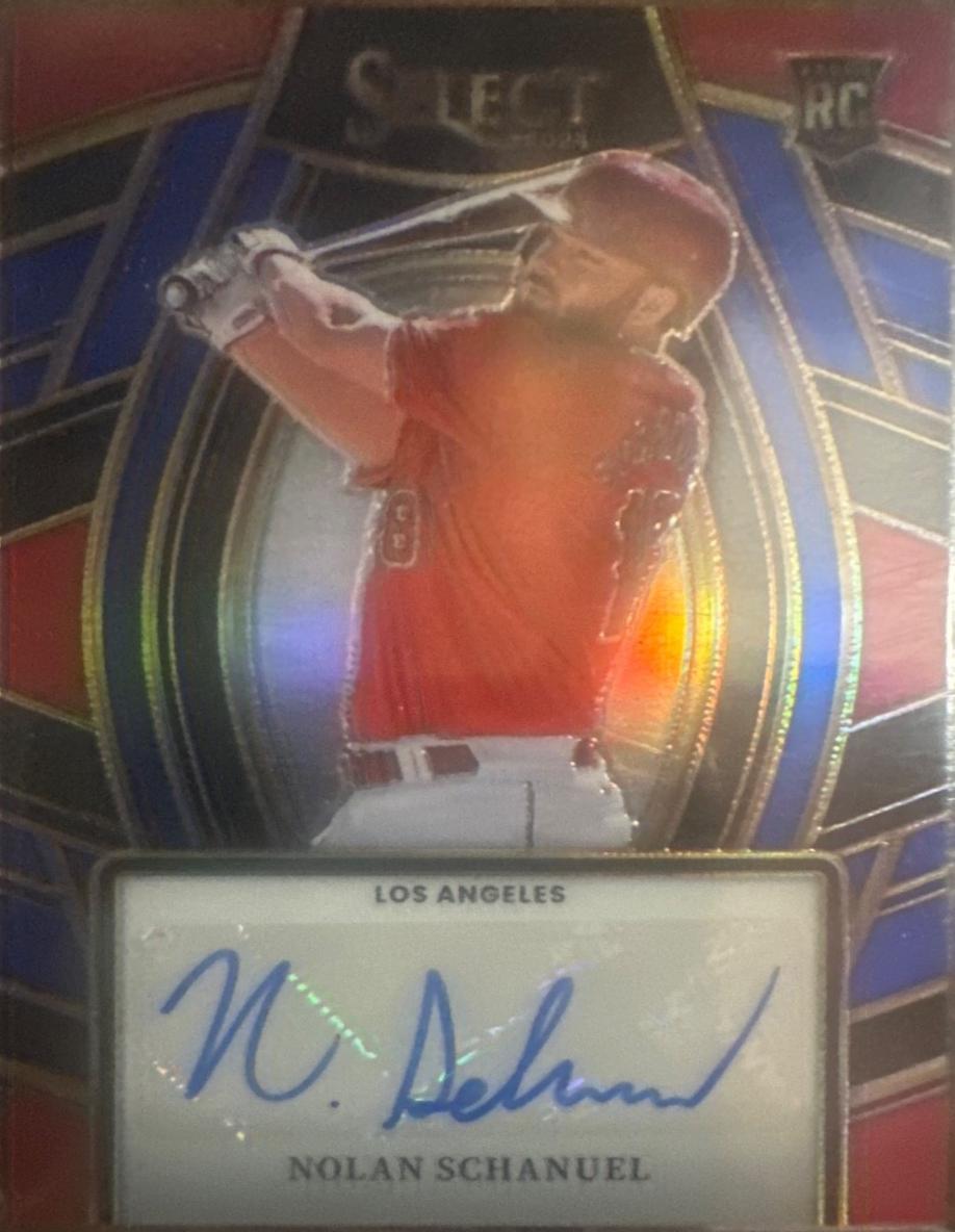 Nolan Schanuel [Blue Prizm] #SS-NS