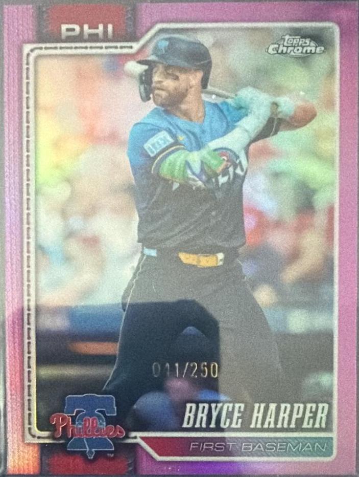 2026 Bryce Harper [Pink Refractor] #244