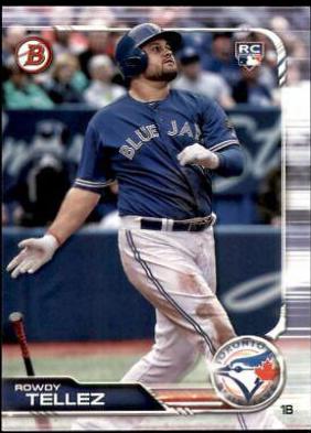 Rowdy Tellez #28 Baseball Cards 2019 Bowman