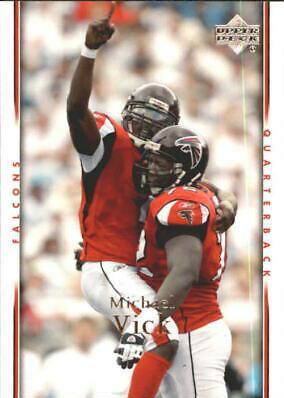 Michael Vick #8 Football Cards 2007 Upper Deck