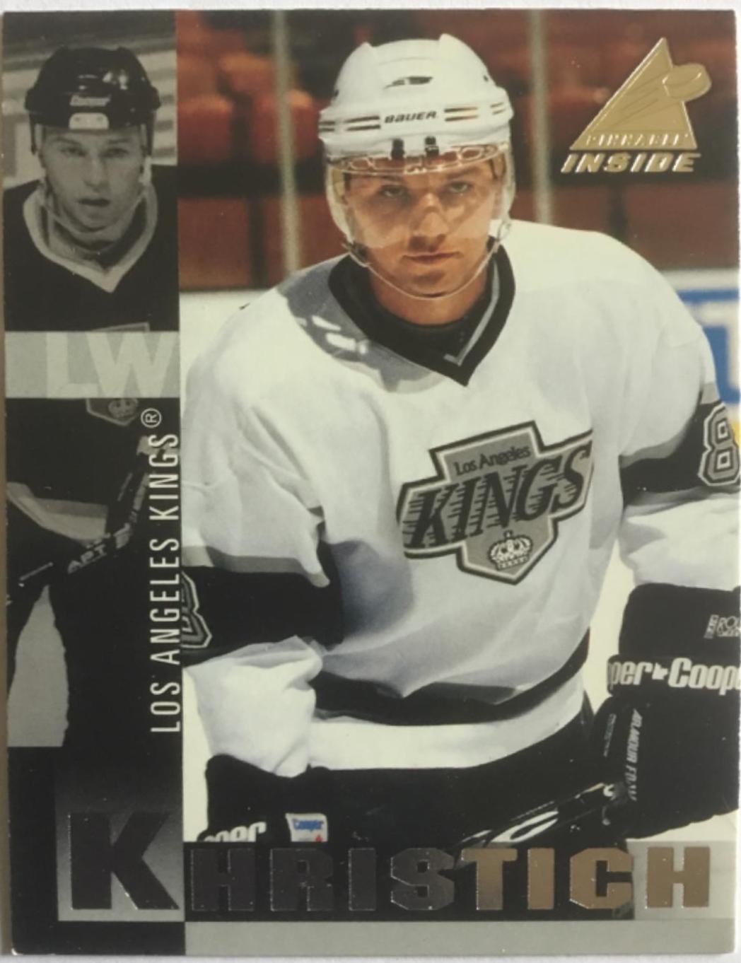 Dimitri Khristich #124 Hockey Cards 1997 Pinnacle Inside