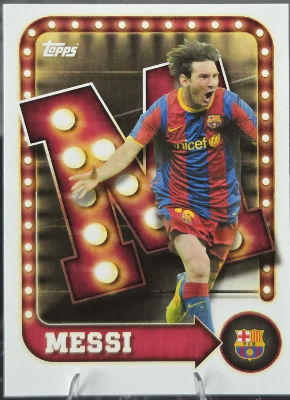 Lionel Messi #27 2025 Topps Fc Barcelona Collector Tin Soccer