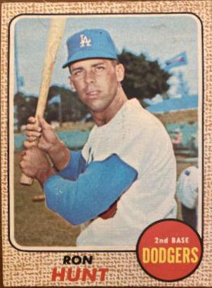 Ron Hunt #15 Baseball Cards 1968 O Pee Chee
