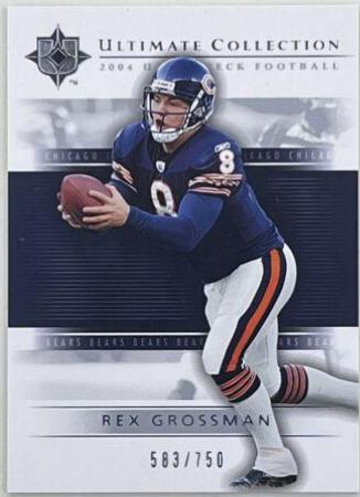 Rex Grossman #11 Football Cards 2004 Upper Deck Ultimate Collection