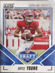 Bryce Young #2 Football Cards 2023 Panini Score NFL Draft