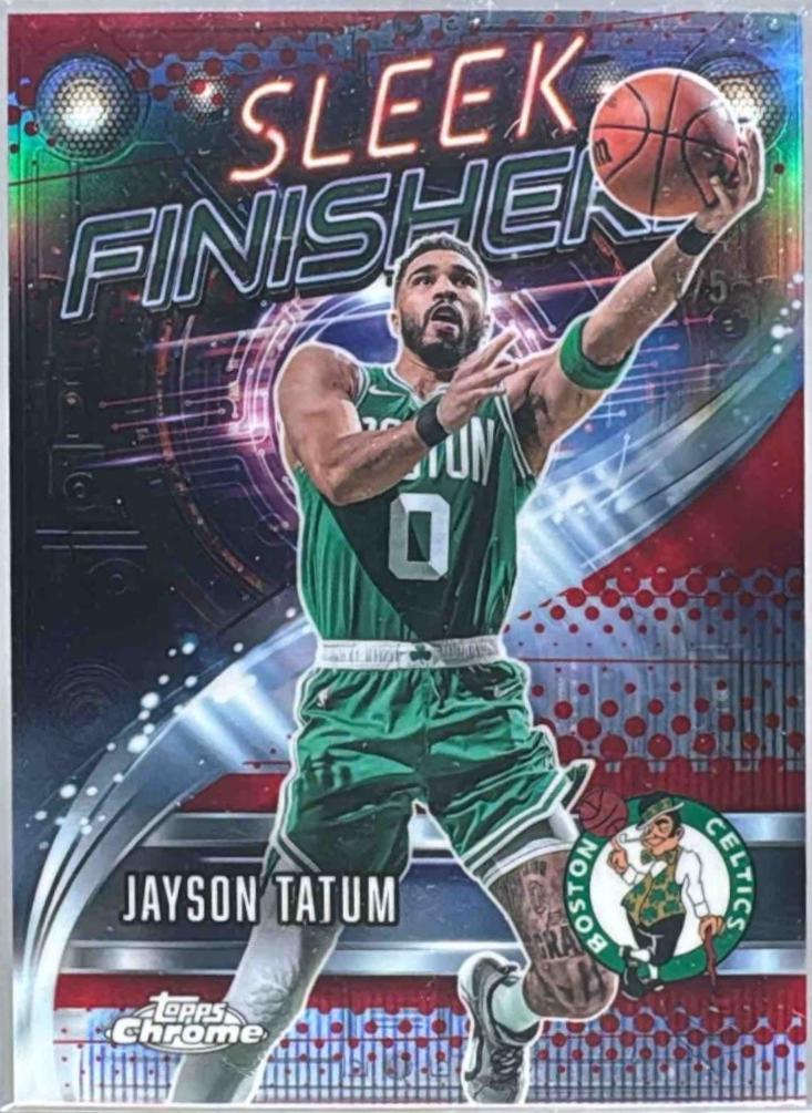 Jayson Tatum [Refractor Red] #SF-5
