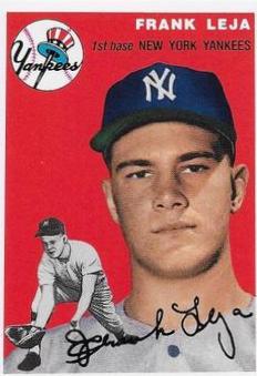 Frank Leja #175 Baseball Cards 1994 Topps Archives 1954 Reprint