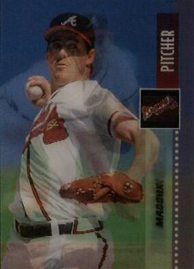 Greg Maddux #45 Baseball Cards 1995 Sportflix