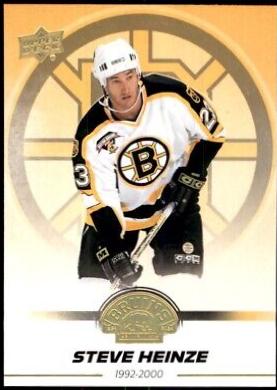 Steve Heinze #2 Hockey Cards 2023 Upper Deck Boston Bruins Centennial