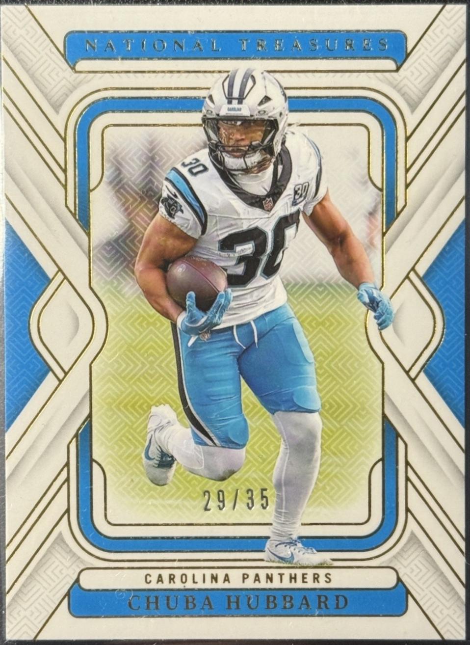 Chuba Hubbard [Gold] #14