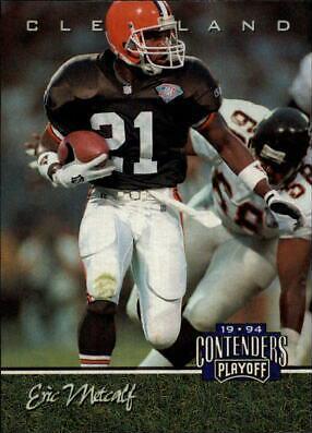 Eric Metcalf #9 Football Cards 1994 Playoff Contenders