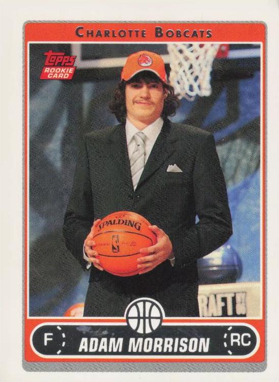 Adam Morrison #216B Basketball Cards 2006 Topps