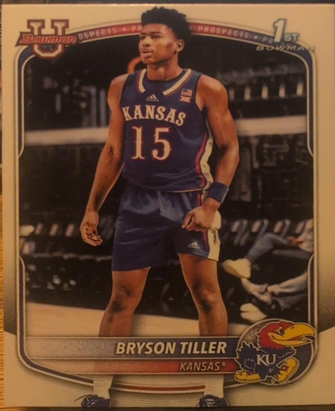 Bryson Tiller #BPP-8 2025 Bowman Prospects Basketball