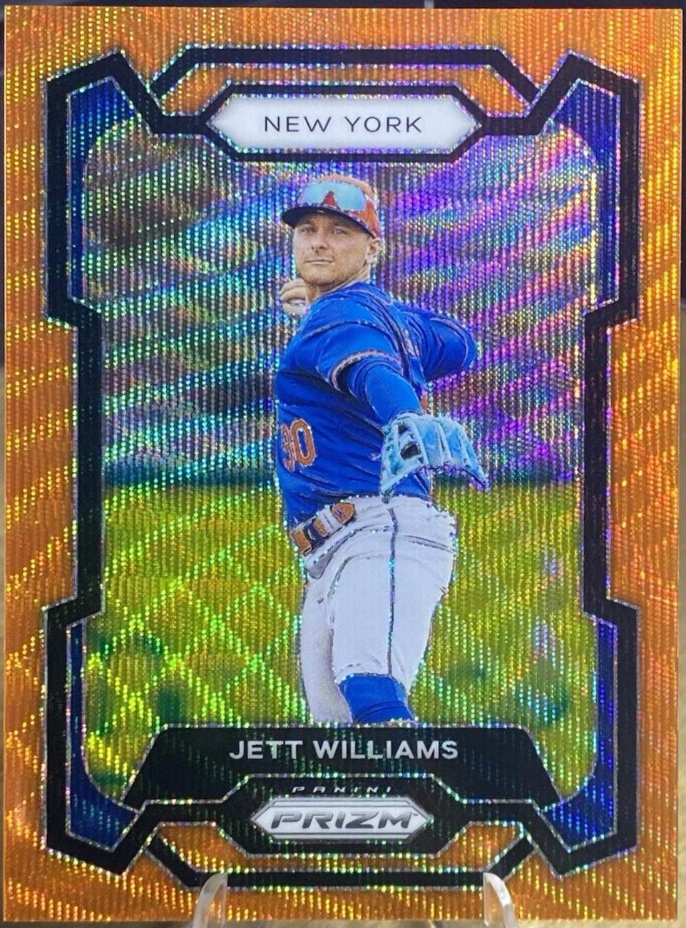 Jett Williams [Orange Wave] #169 Prices | 2024 Panini Prizm | Baseball ...