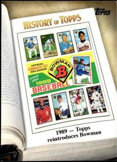 1989 Topps Reintroduces Bowman
