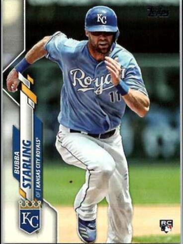 Bubba Starling #74 Baseball Cards 2020 Topps
