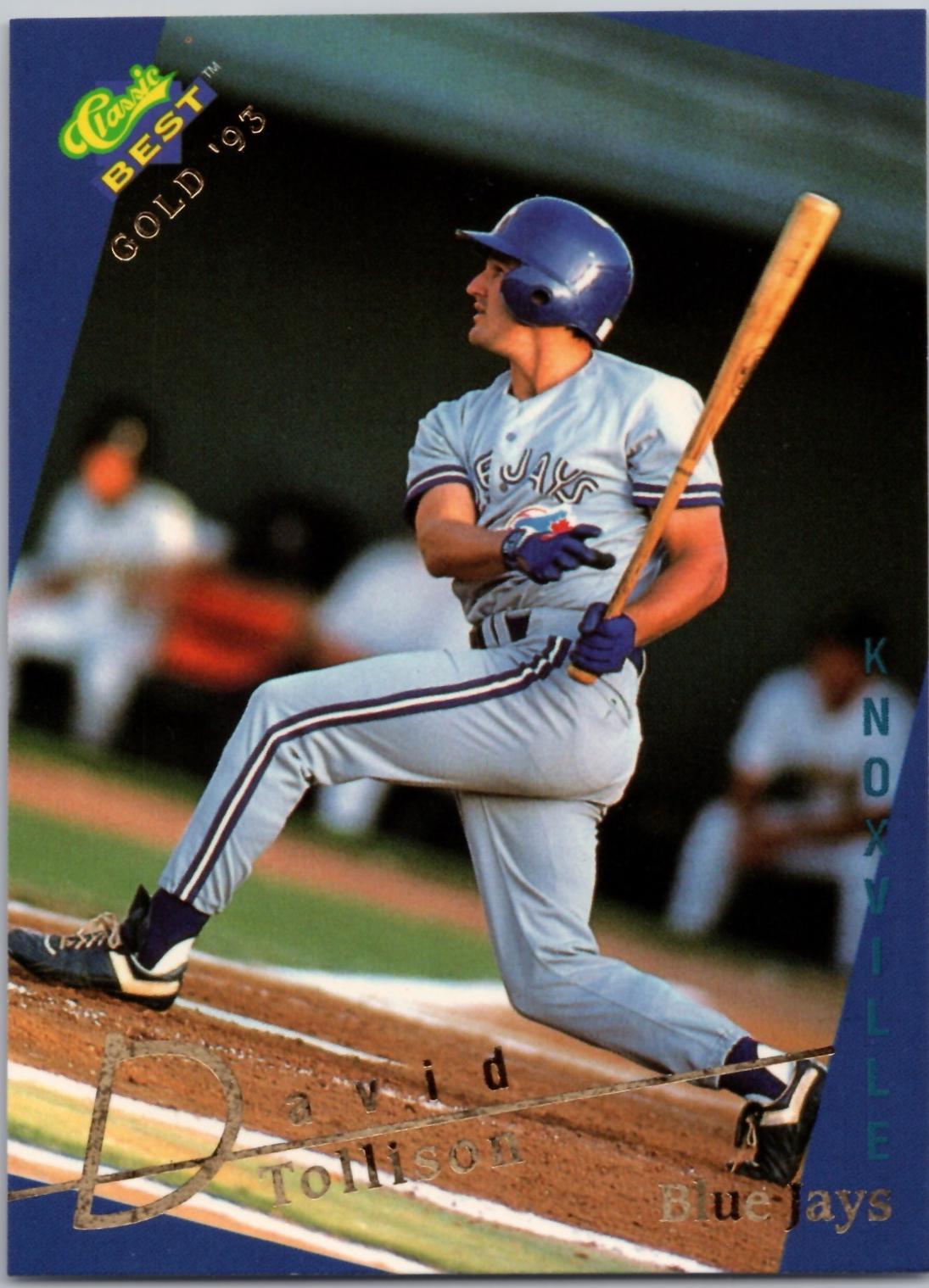 David Tollison #175 1993 Classic Best Gold Baseball
