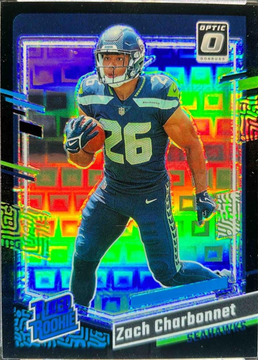 Zach Charbonnet #5 2023 Panini Donruss Optic Football