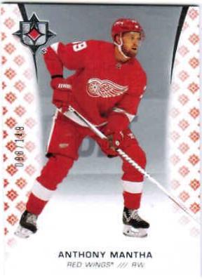 Anthony Mantha #3 Hockey Cards 2020 Ultimate Collection