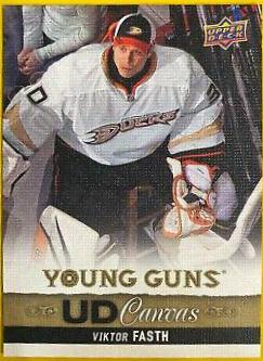 Viktor Fasth #C117 Hockey Cards 2013 Upper Deck Canvas