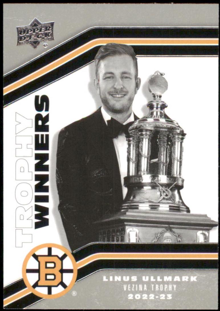Linus Ullmark #180 2023-24 Upper Deck Boston Bruins Centennial Hockey