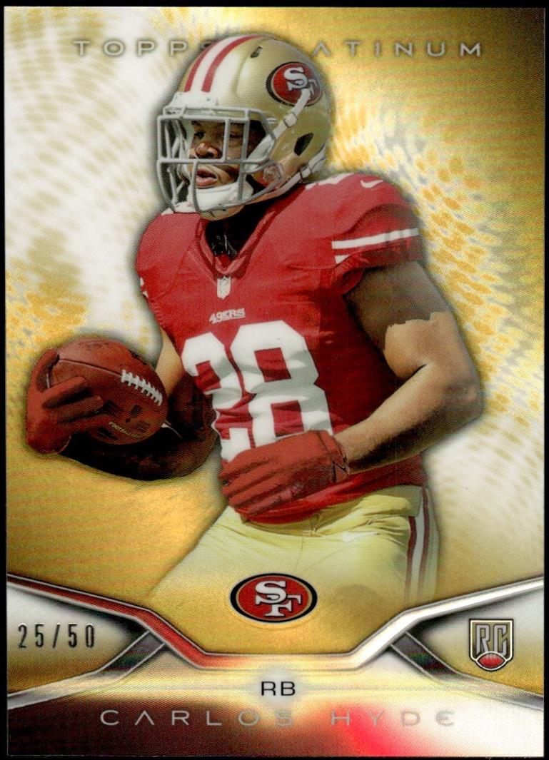 Carlos Hyde [Gold Refractor] #127