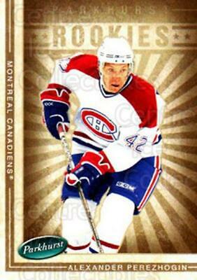 Alexander Perezhogin #636 Hockey Cards 2005 Parkhurst