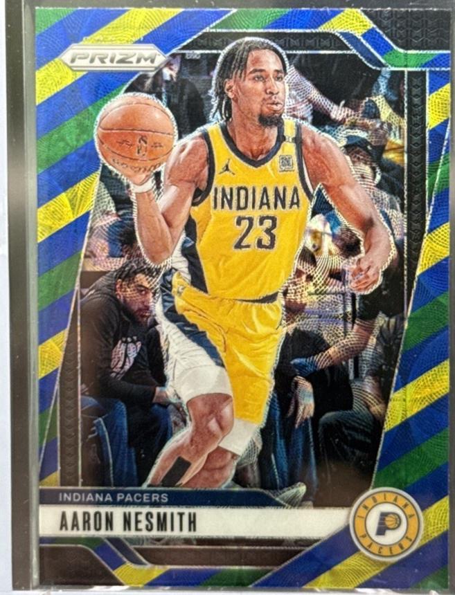 Aaron Nesmith [Choice Blue Yellow Green] (Basketball Cards 2024 Panini Prizm)