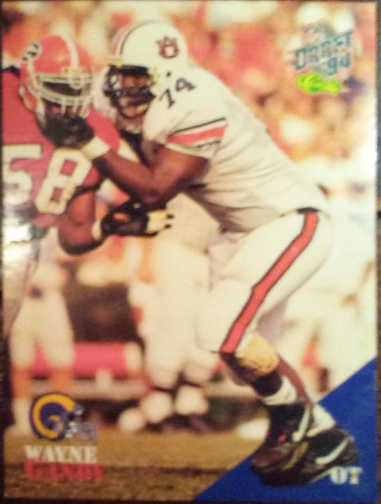 Wayne Gandy #18 Football Cards 1994 Classic