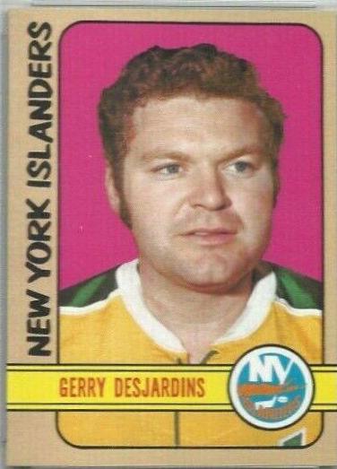 Gerry Desjardins #38 Hockey Cards 1972 Topps