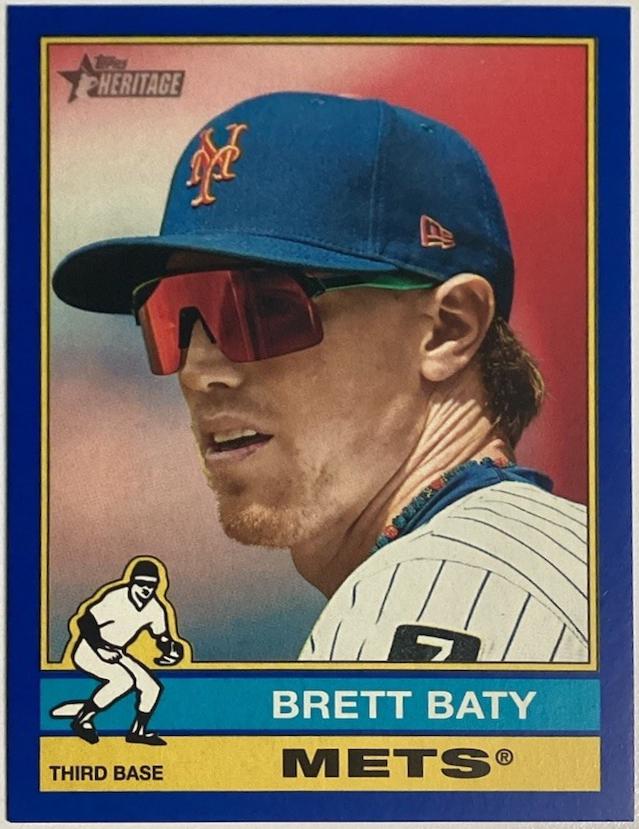 Brett Baty [Blue Chrome] #532