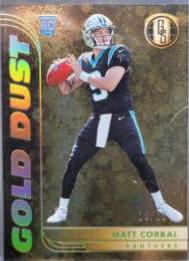 Matt Corral #GD-13 Football Cards 2022 Panini Gold Standard Dust