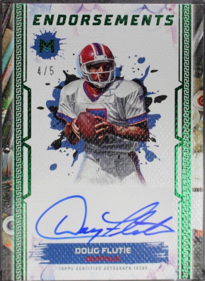 Doug Flutie #ME-DF 2023 Topps Motif Endorsements Football