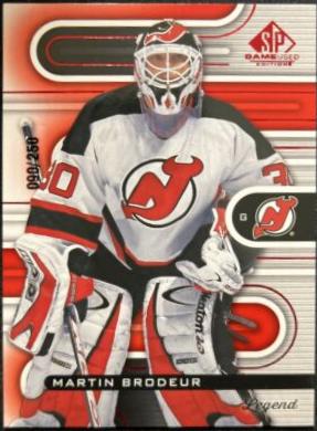 Martin Brodeur #130 2022-23 SP Game Used Hockey