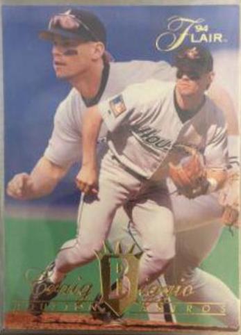 Craig Biggio #386 1994 Flair Baseball