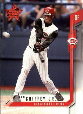 Ken Griffey Jr. #30 Baseball Cards 2001 Leaf Rookies & Stars
