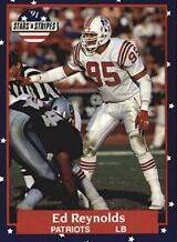 Ed Reynolds #44 Football Cards 1991 Fleer Stars and Stripes