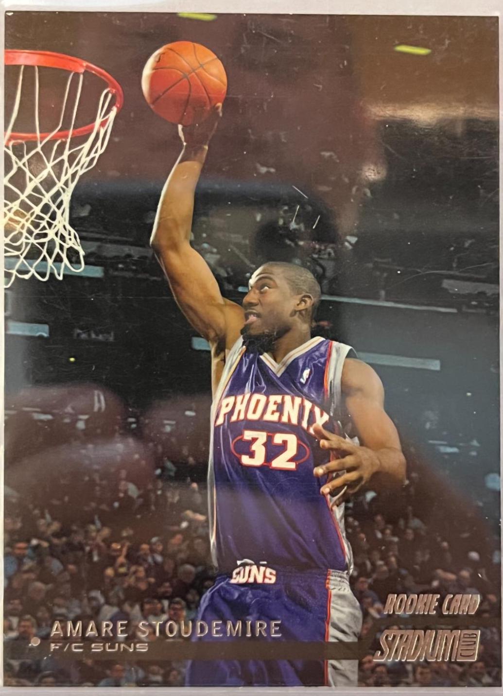 Amare Stoudemire #109 Basketball Cards 2002 Stadium Club