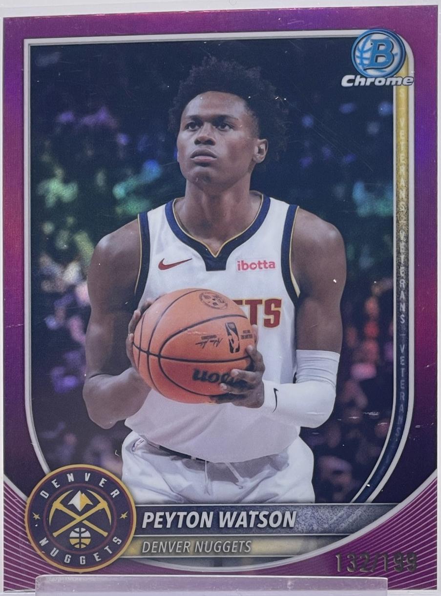 Peyton Watson [Fuchsia Refractor] #BCV-180