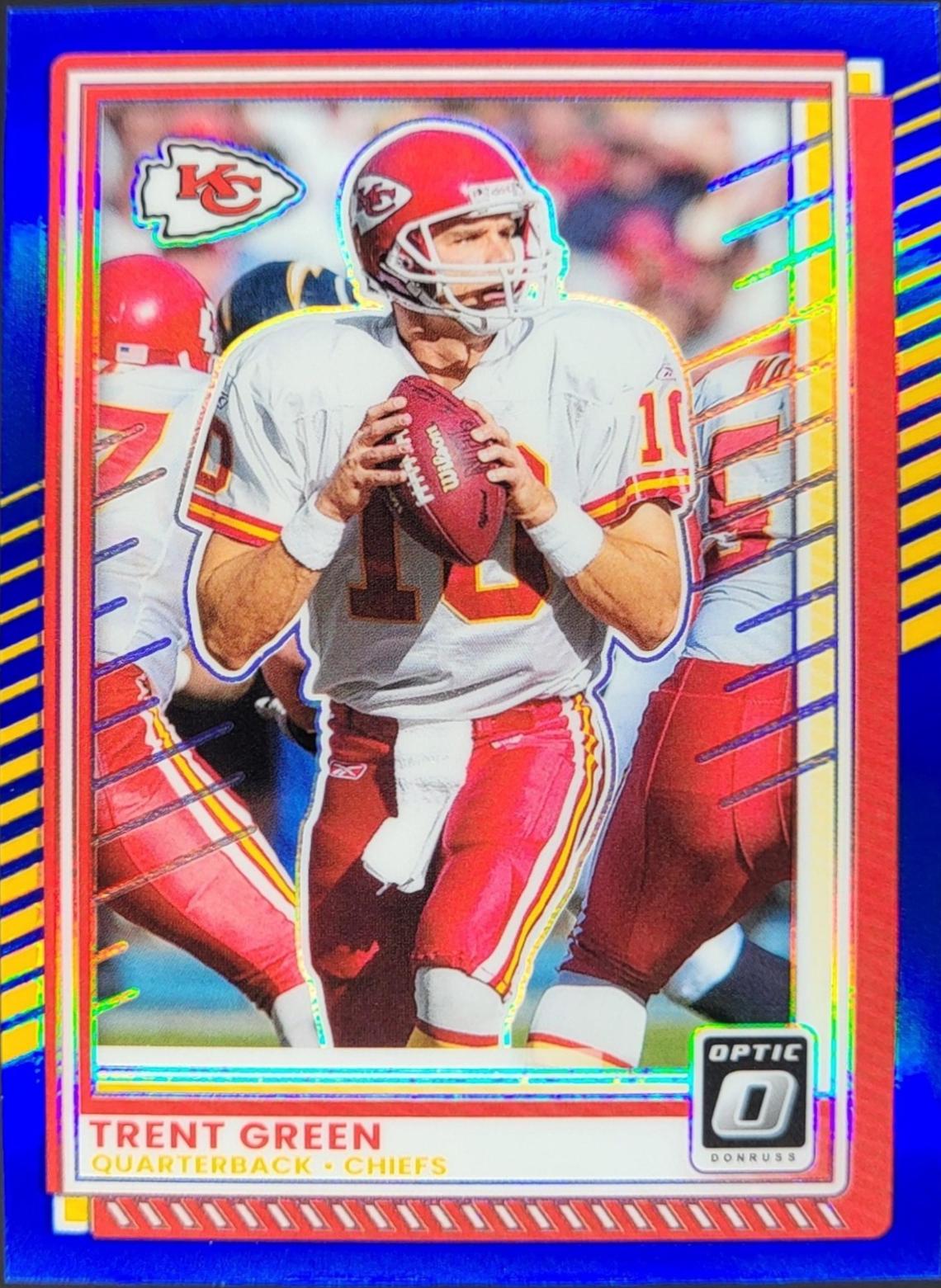 Trent Green [Blue] #61 Prices | 2025 Panini Donruss Optic