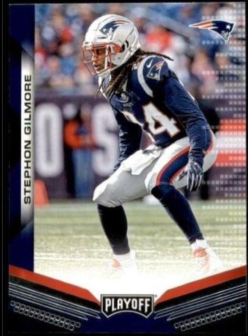 Stephon Gilmore #4 Football Cards 2019 Panini Playoff