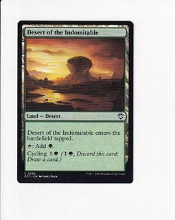 Desert of the Indomitable