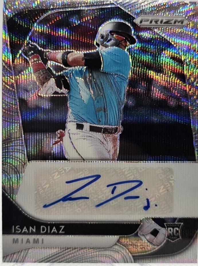 Isan Diaz [Blue Wave Prizm] #RA-ID