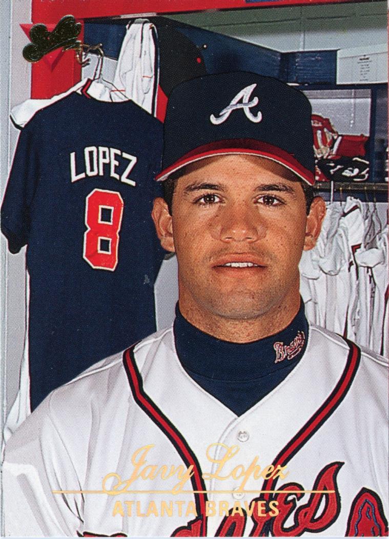 Javy Lopez #38 Baseball Cards 1994 Studio