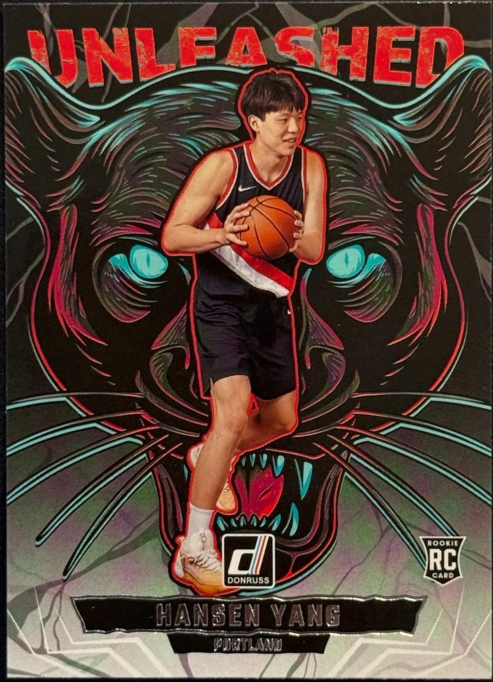Hansen Yang #1 2025 Panini Donruss Unleashed Basketball