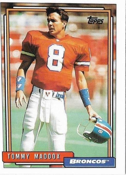 Tommy Maddox #686 Football Cards 1992 Topps