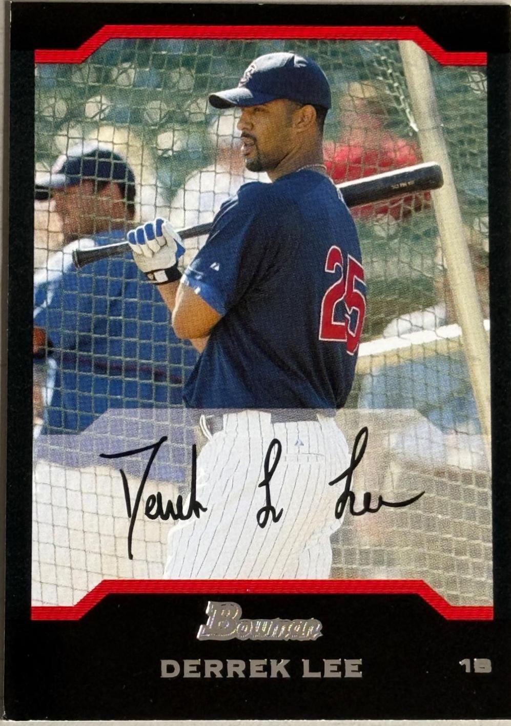 Derrek Lee #23 Baseball Cards 2004 Bowman