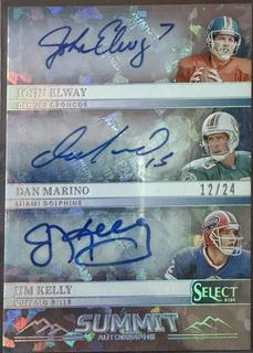 John Elway / Dan Marino / Jim Kelly